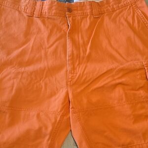 Ralph Lauren Orange Cargo Shorts
